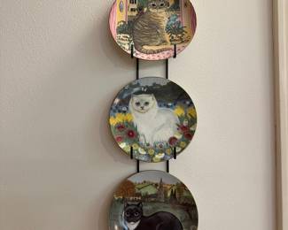 Cat decorative plates