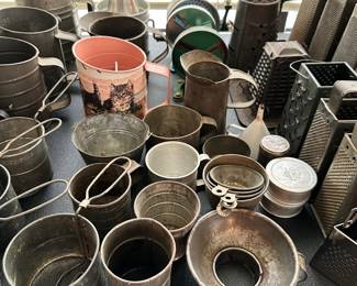 Vintage kitchen items