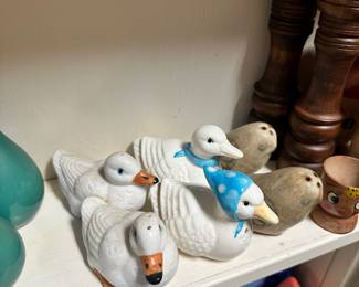 Salt and pepper shakers