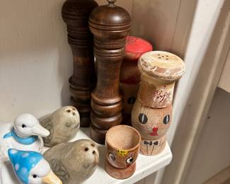 Salt and pepper shakers