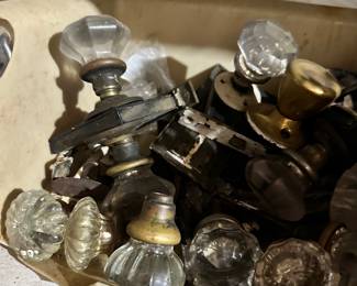 Vintage doorknobs