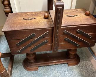 Vintage sewing box