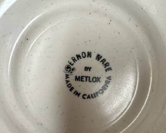VernonWare by Metlox Dishes