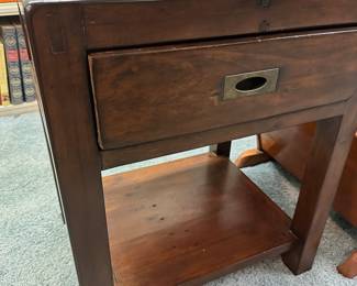 Wooden side table