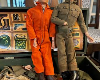 Vintage GI Joe Action figures and accessories