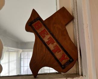 Texas Betty sign