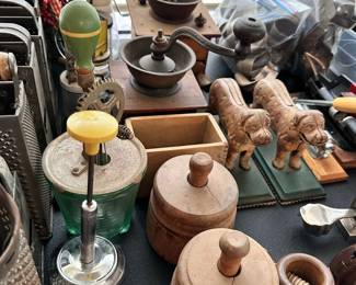 Vintage kitchen items