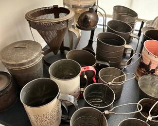 Vintage kitchen items