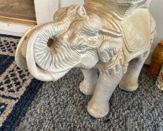 Ceramic elephant stand