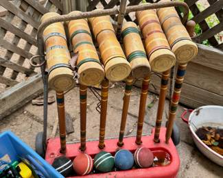Croquet set