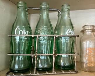 Coke bottles