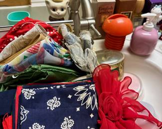 Hair items and scarves