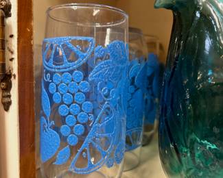 Vintage glassware