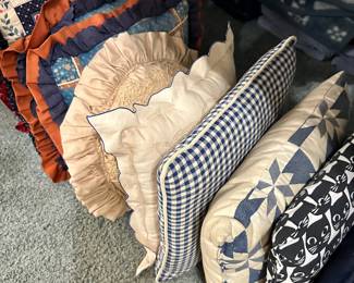 Linens (sheets, pillows, towels, table cloths and more)