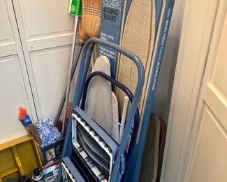 Ironing boards and step stools