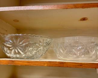 Glass bowls