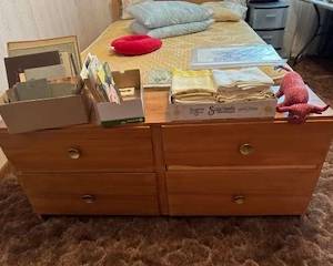 4 drawer Cabinet Blonde