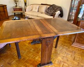 lovely antique 12inch drop table, see other photos for detailing 