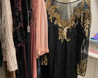 fantastic vintage cocktail dresses, size 10/12