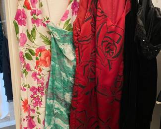 fantastic vintage cocktail dresses, size 10/12