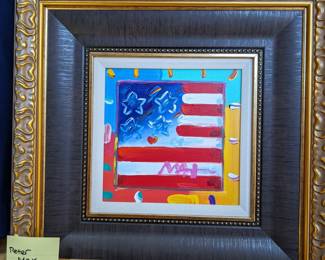 Peter Max Painting 