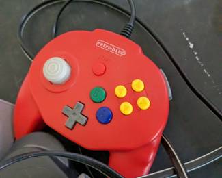 Nintendo 64 Games and 64 System, Red Controller