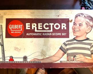 Vintage Gilbert Erector Automatic Radar Scope Set