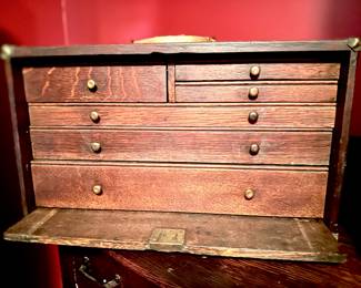 Antique Machinist tool chest 