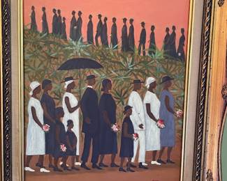 Painting “The Funeral Procession “