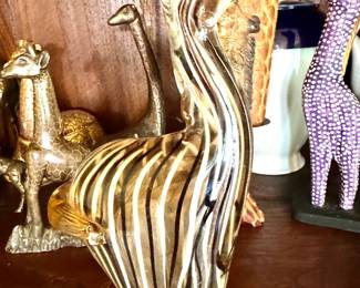Murano Giraffe art glass 