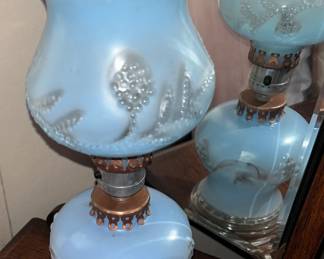Pair of  Antique Lamps Available 