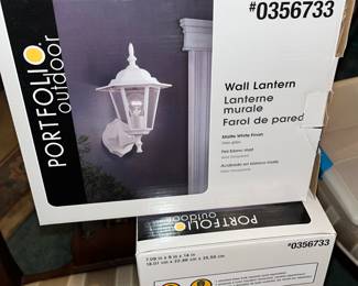 Never Used Outdoor Lanterns
