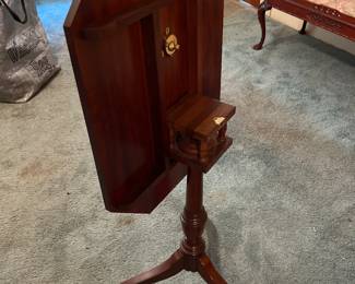 Back View of Candle Stand
