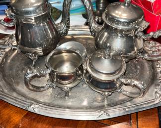 Silver Coffee and Tea Service