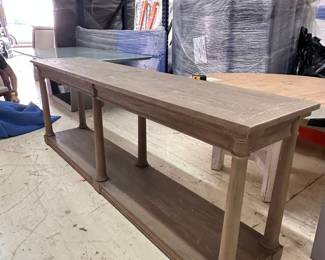 Restoration Hardware Console Table $375 OBO  (appx L94.5xD20xH33.5 