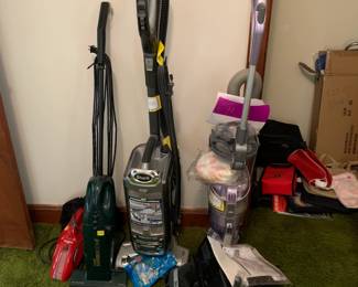 All vacuum cleaners are in great working condition.