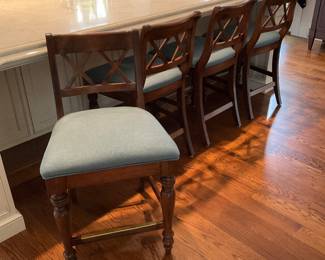 4 KITCHEN STOOLS