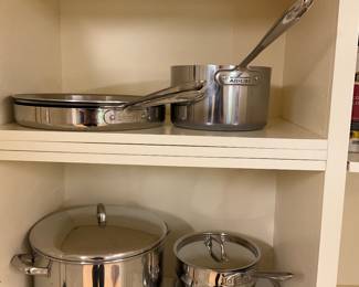 ALL CLAD POTS AND PANS