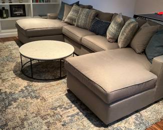 ROOM AND BOARD "YORK" SECTIONAL SOFA