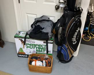 CALLAWAY GOLF ITEMS