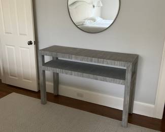 SERENA & LILY RAFFIA CONSOLE 