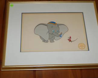 Dumbo animation cell