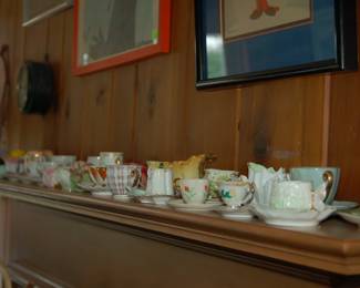 Demitasse cups and saucers