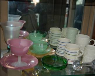 Steuben; Museum quality reproductions of creamware, (Carpentier)