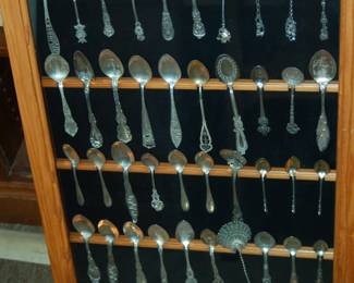 Collectors sterling spoons