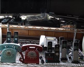 Rotary phones, cordless phones