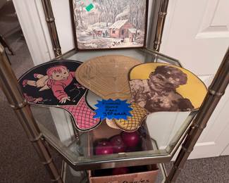 Vintage Church/Funeral Home Fans