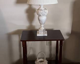 Alabaster Lamp