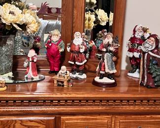 Collection of Santas
