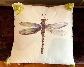 Dragonfly Throw Pillow 